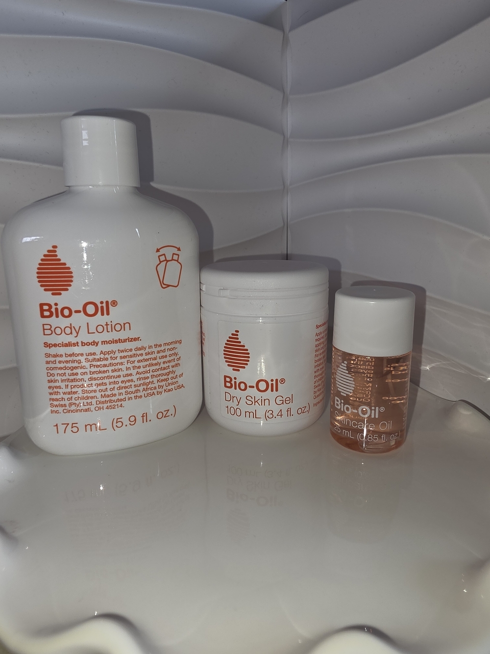 Bio-Oil - 3-piece Set (Body Lotion, Dry Skin Gel, and Skincare Oil)